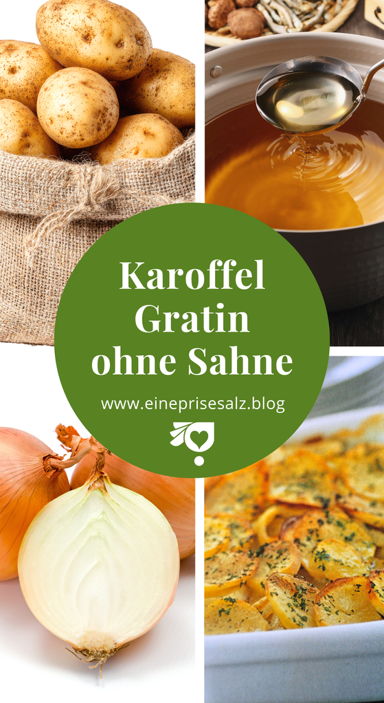 Boulangére Kartoffel - Kartoffelgratin ohne Sahne
