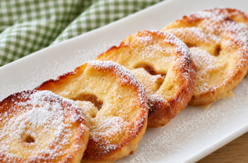Apfelringe - warmes Dessert