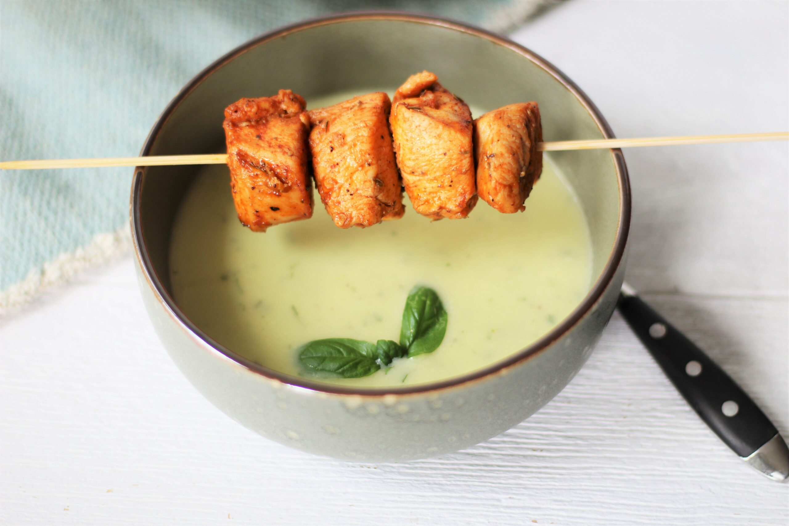 Zucchini-Suppe - Eine Prise Salz
