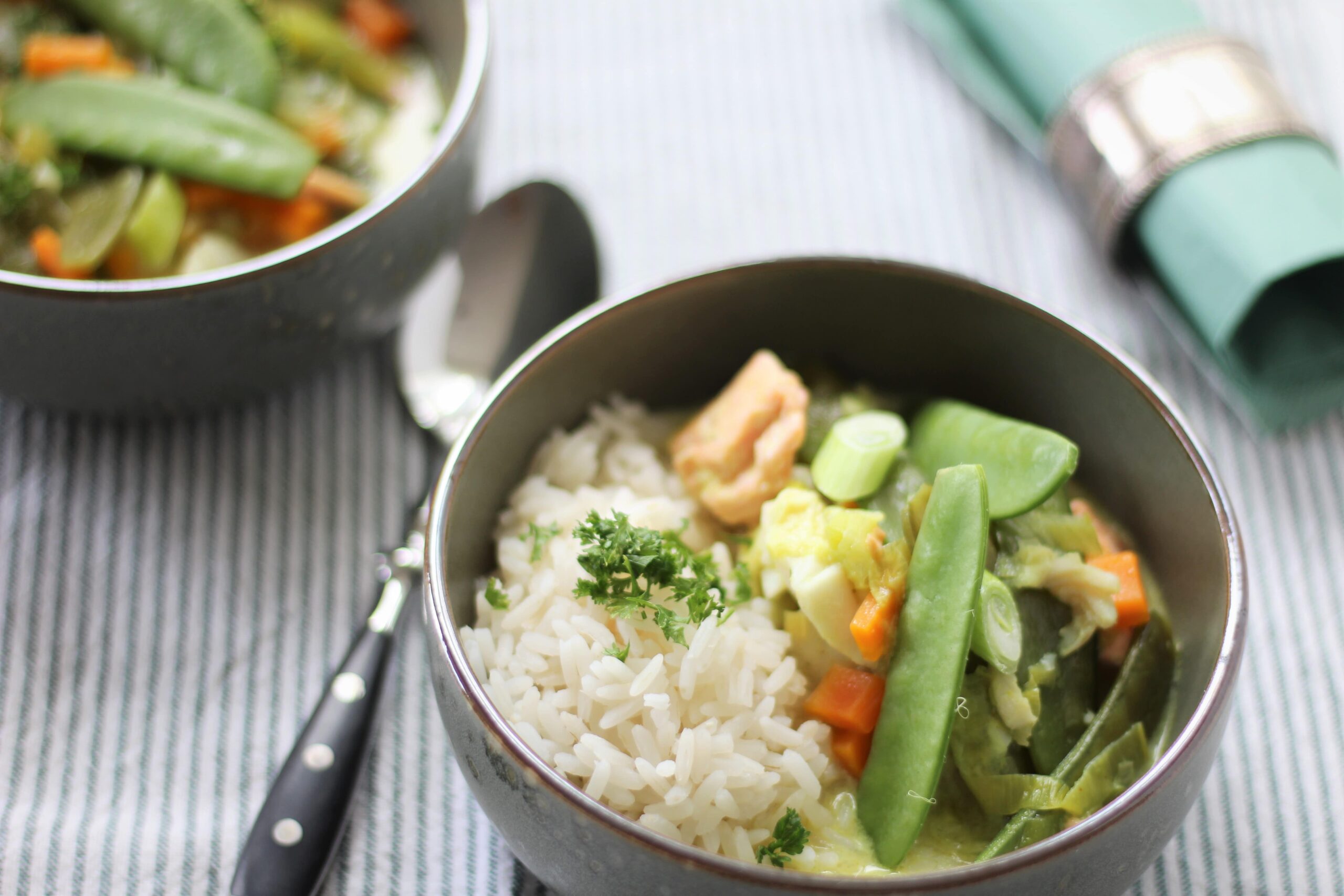 Fischcurry fix auf dem Tisch - Eine Prise Salz