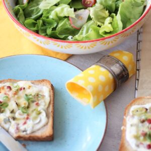 Flammkuchen-Toast