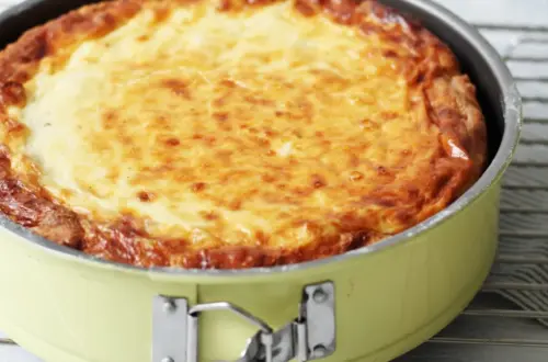 Zwiebelkuchen einfach in rund backen