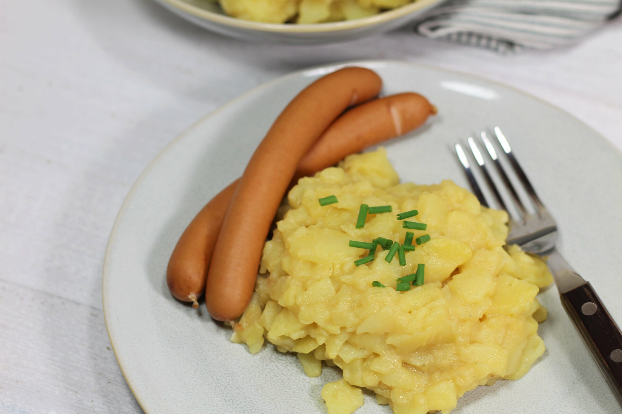Kartoffelsalat Schwäbische Art - Eine Prise Salz