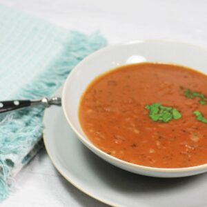 Weiße Bohnen-Suppe