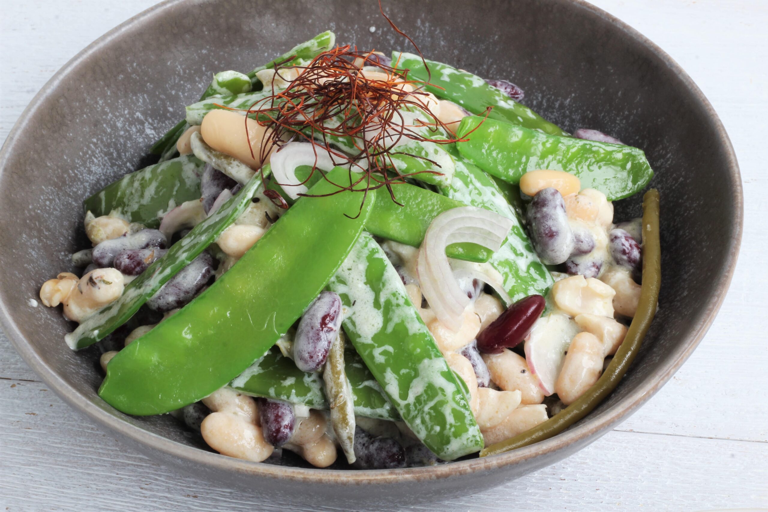 Rezept Bohnen Salat - Eine Prise Salz