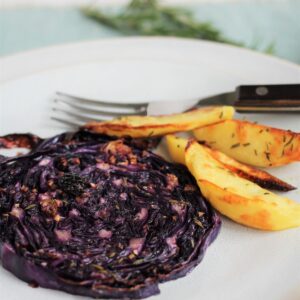 Rotkohl aus dem Backofen