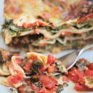 Spinatlasagne