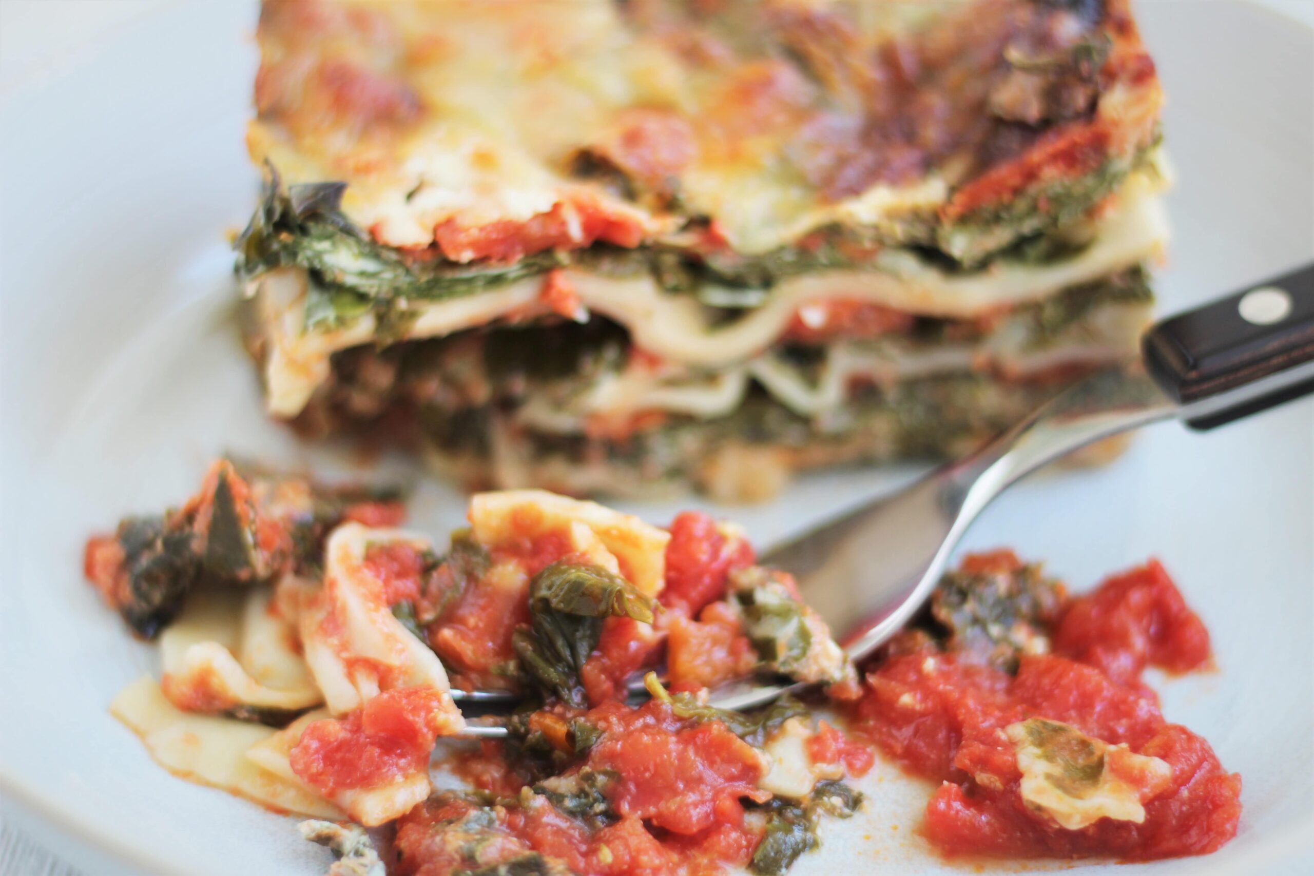 Spinatlasagne - Eine Prise Salz