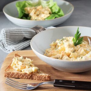 Eiersalat selbst gemacht
