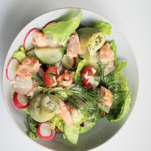 Lachs-Salat