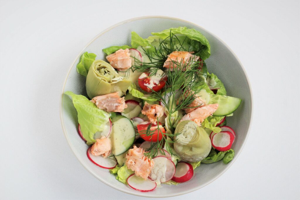 Lachs-Salat
