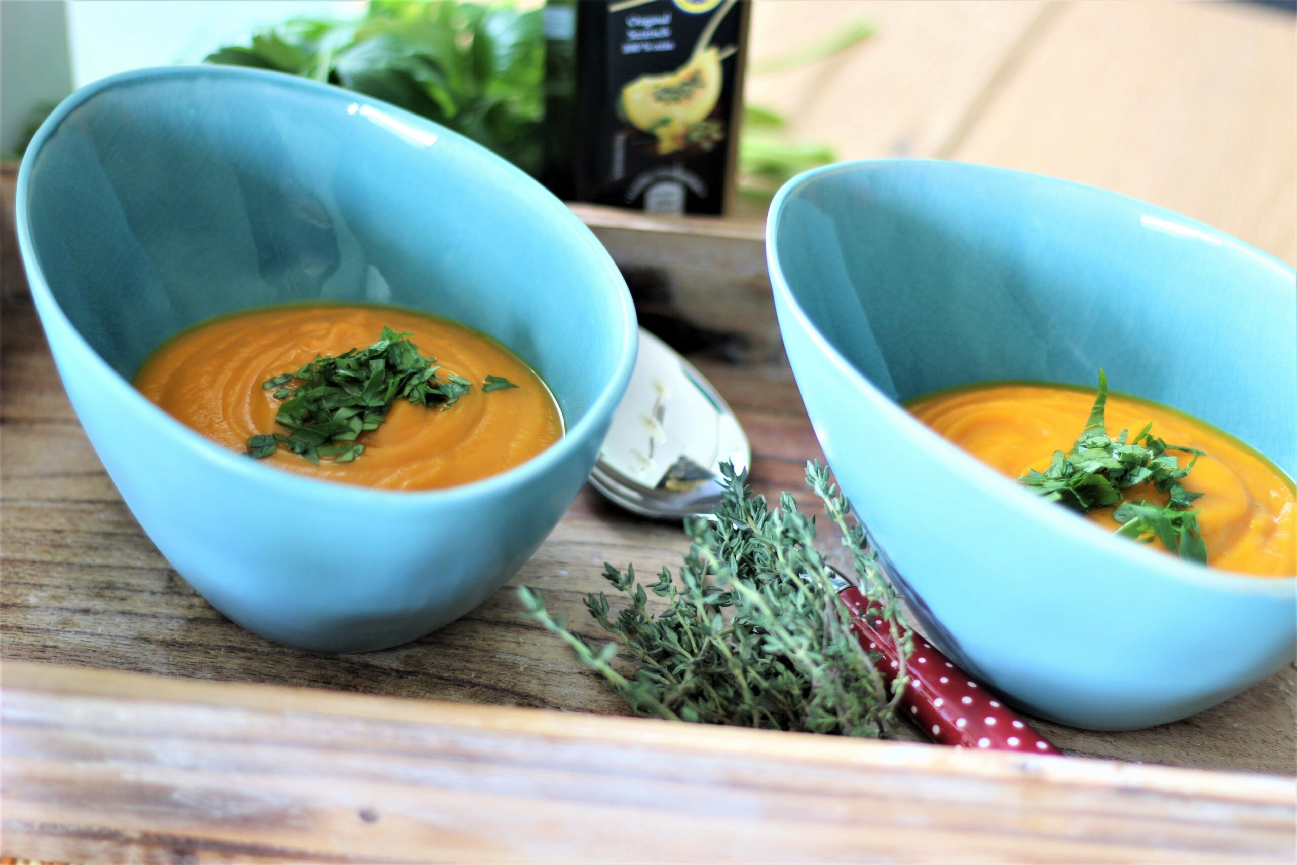 Kürbis Suppe - Eine Prise Salz