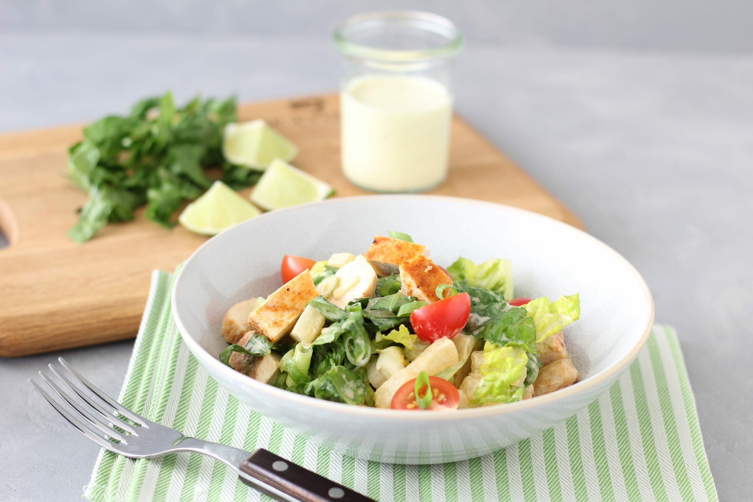 Hähnchen Salat - Eine Prise Salz