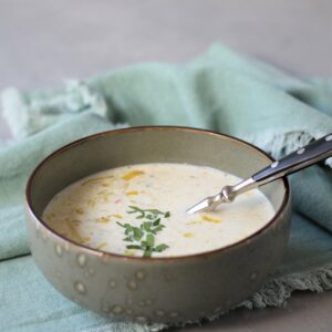 Käse Lauch Suppe vegetarisch