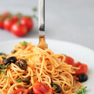 Puttanesca Spaghetti