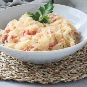 Sauerkraut verfeinert