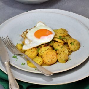 Bratkartoffel zubereiten - im Backofen