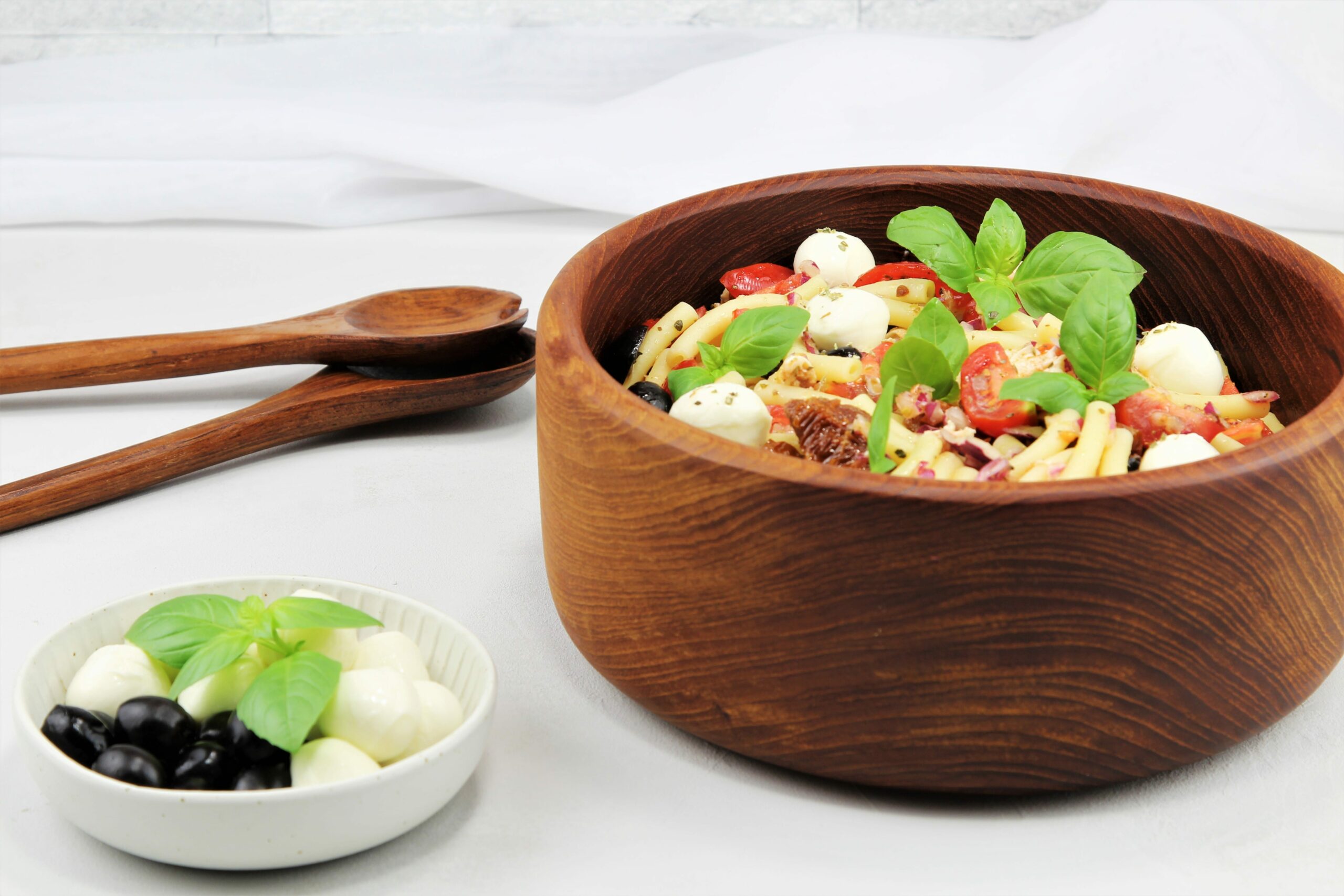 Nudelsalat mediterran - Eine Prise Salz