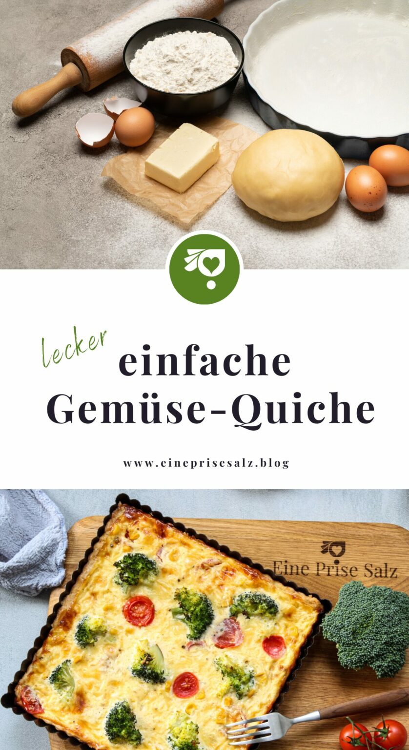 Gemüse Quiche Mit Fertigteig