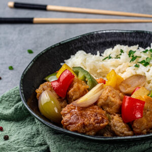 Hähnchen süß-sauer