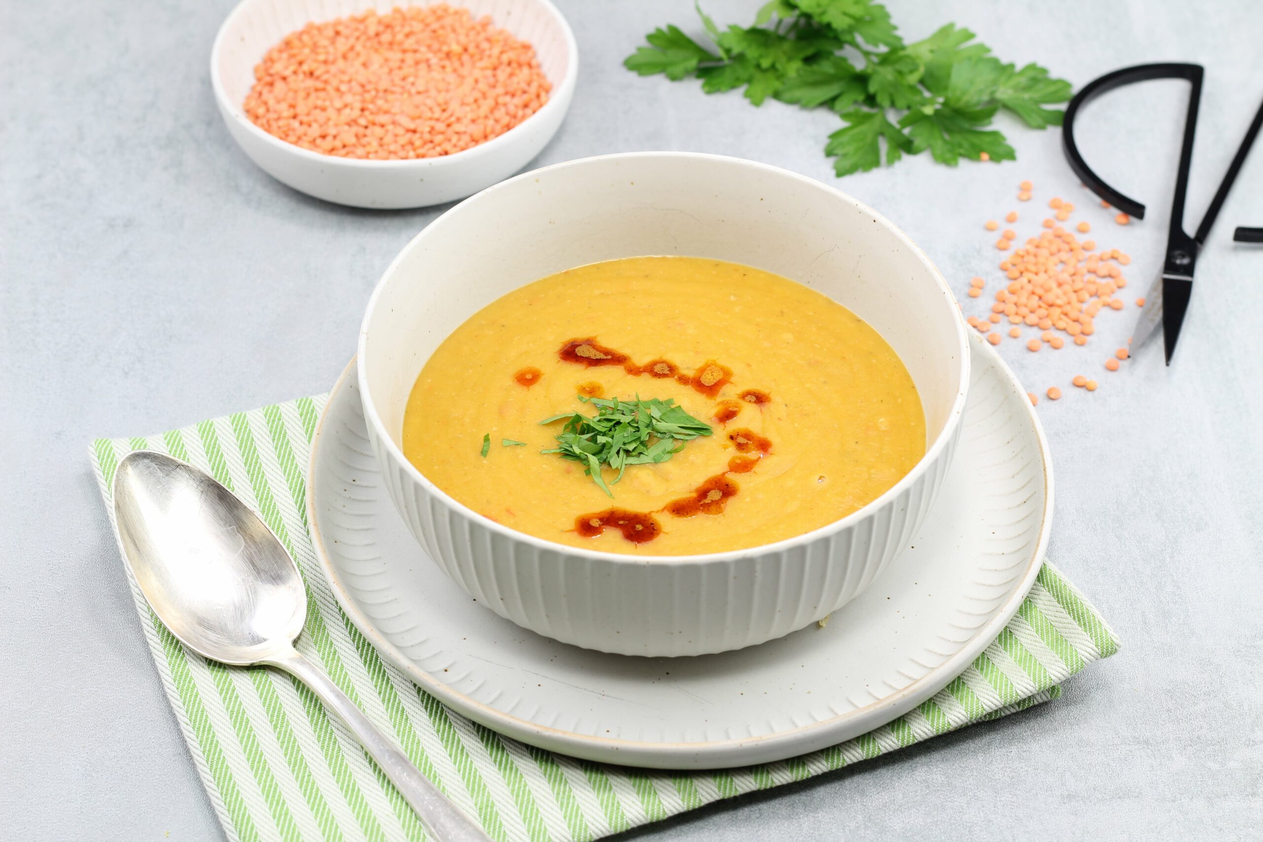 Linsen Suppe türkisch - Eine Prise Salz