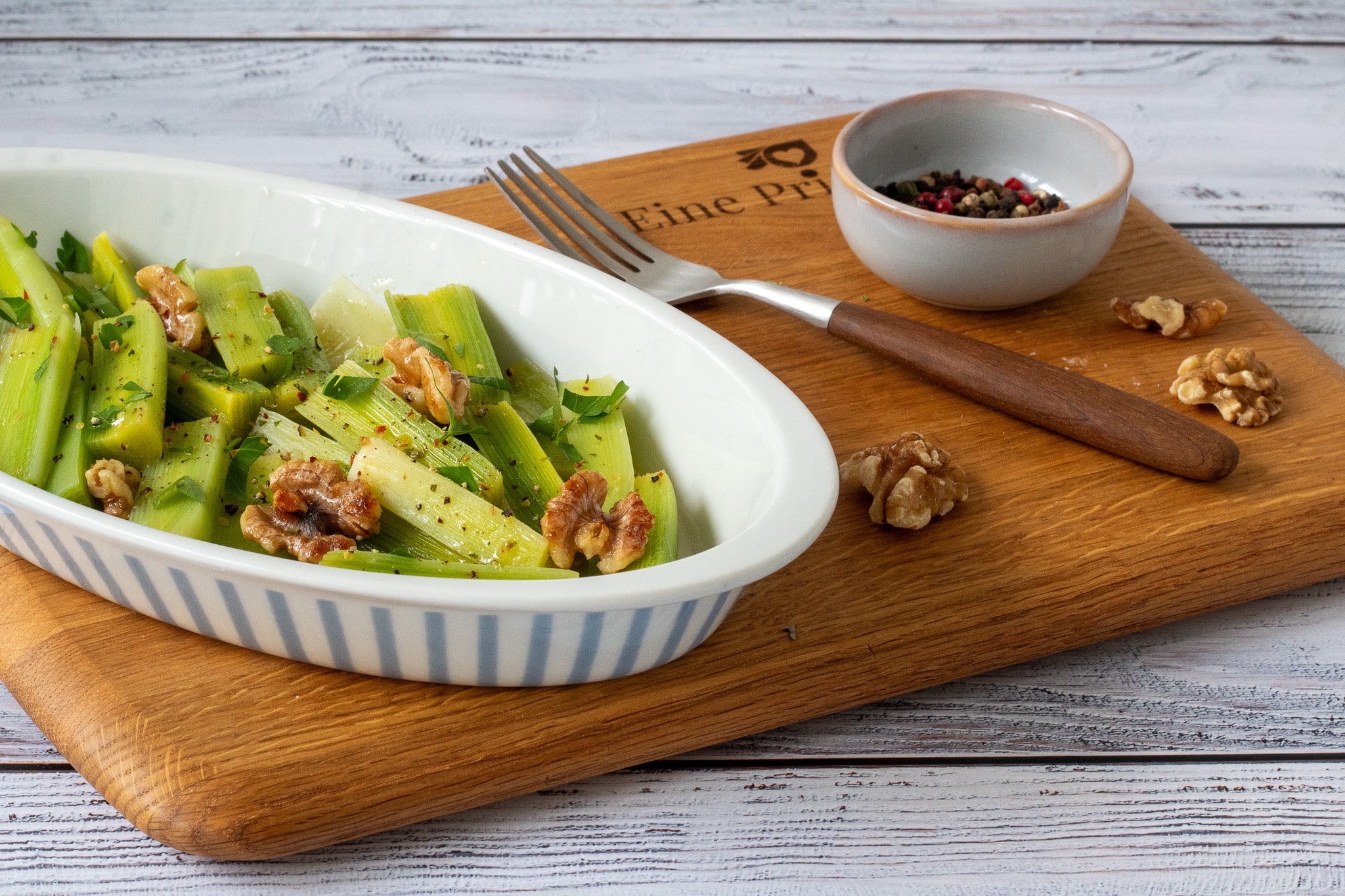 Lauch-Salat - beliebtes Rezept von Oma - Eine Prise Salz