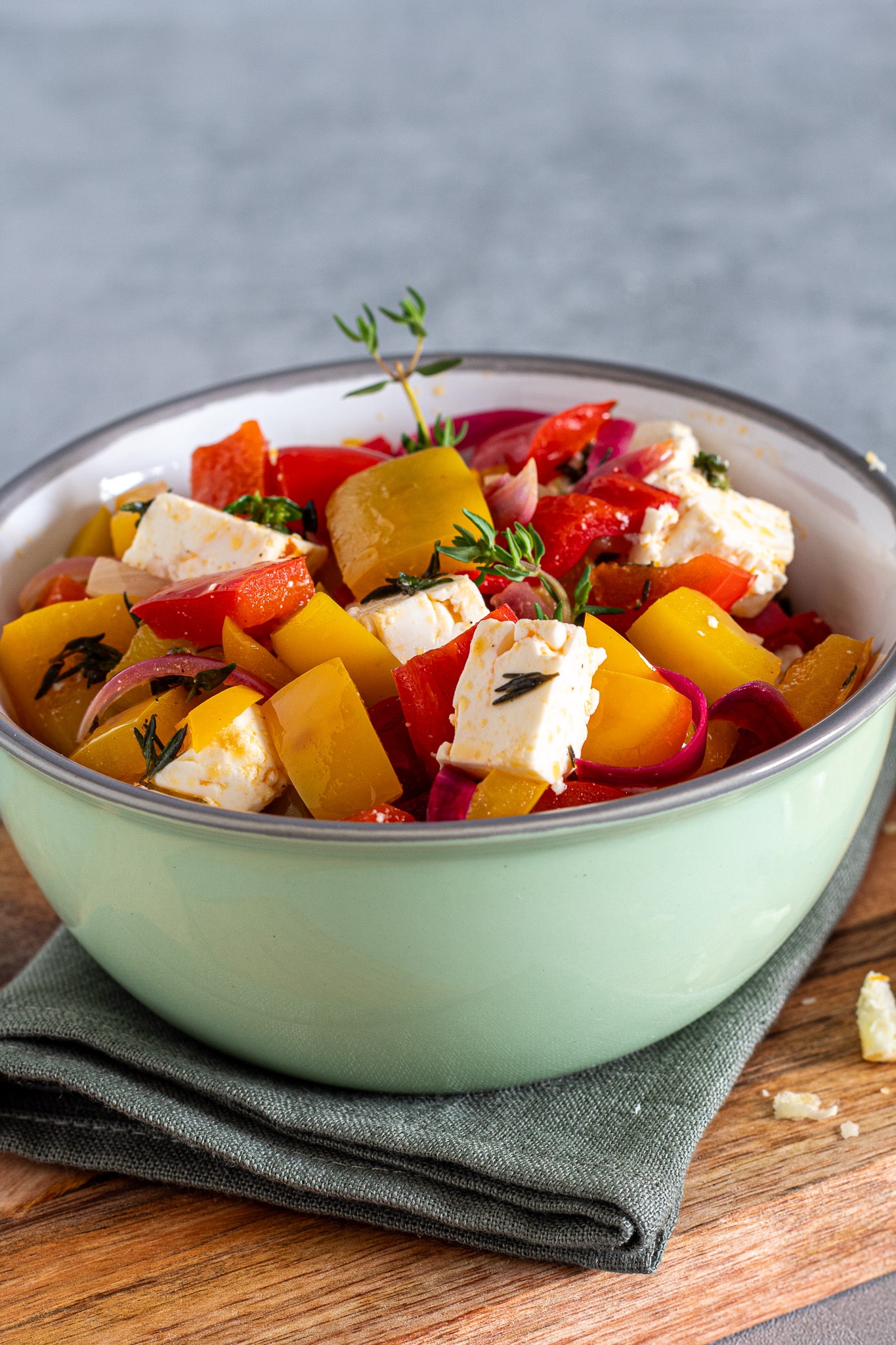 Paprika-Salat