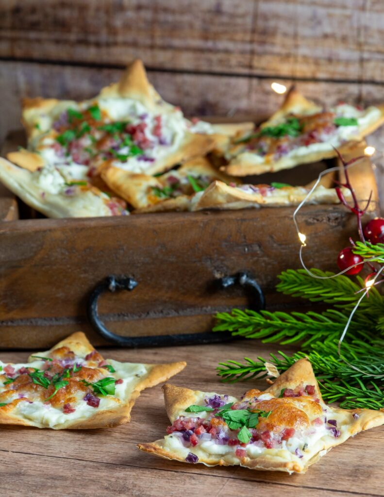 Flammkuchen Belag -  Idee