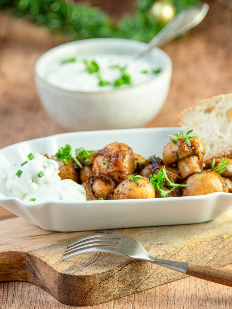 Weihnachtsmarkt Champignons s selber machen