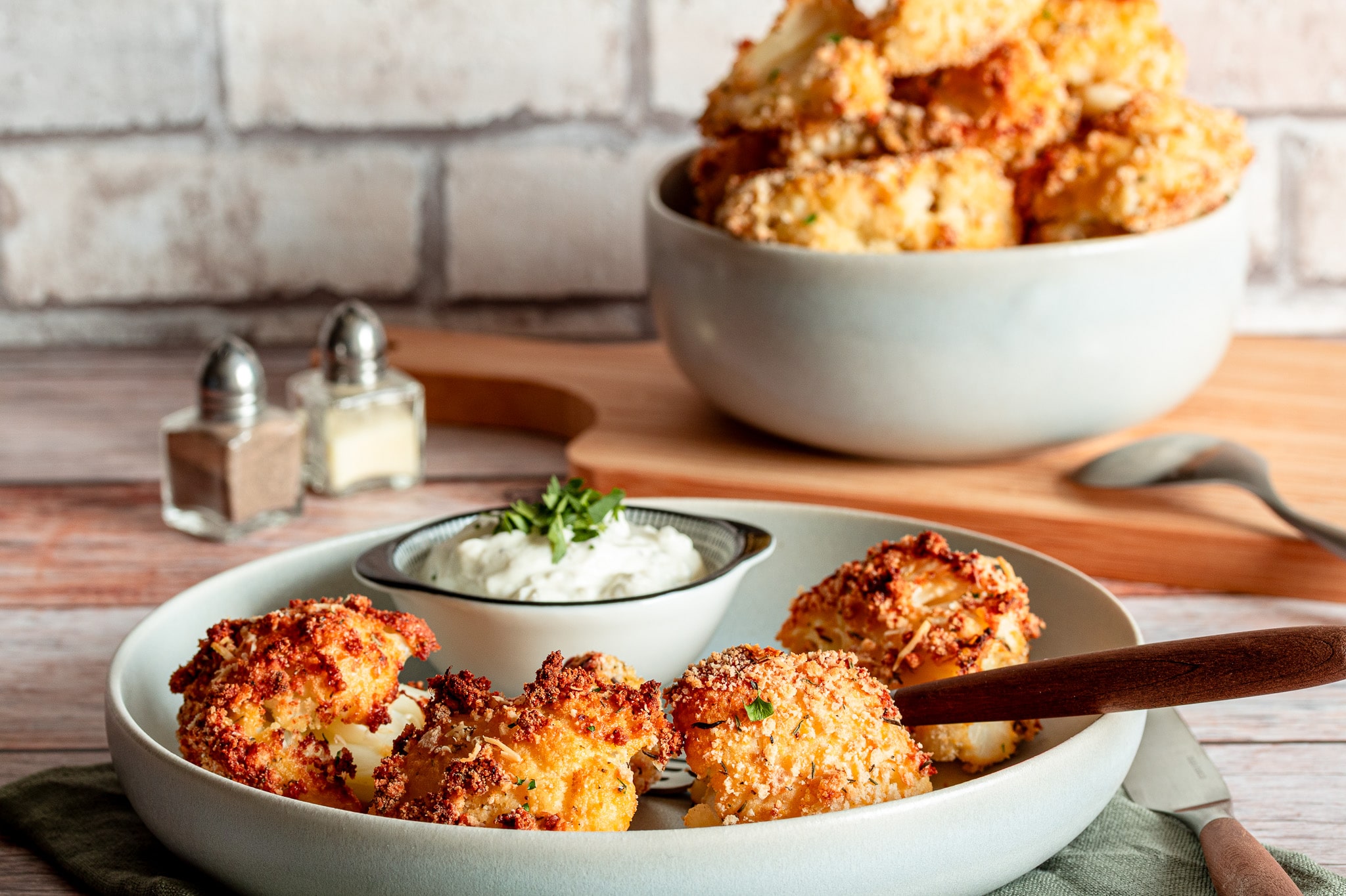 Blumenkohl Nuggets - im Backofen - Eine Prise Salz