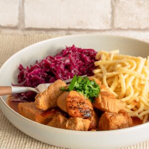 Schweinegulasch Rezept