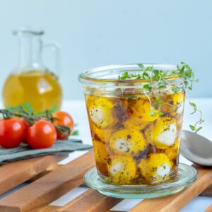 Mozzarella - eingelegt im Glas
