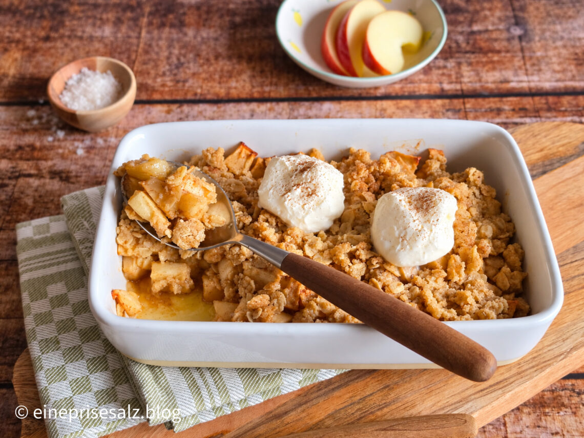 Herbstdessert aus dem Ofen