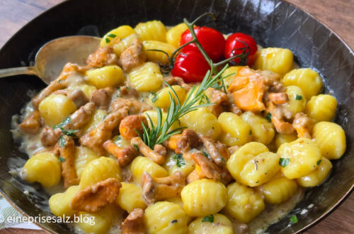 30 Minuten Gnocchi-Pfanne mit Pfifferlingen